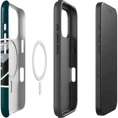 NFL Philadelphia Eagles Zone Block iPhone 16 Pro Magsafe Impact Case